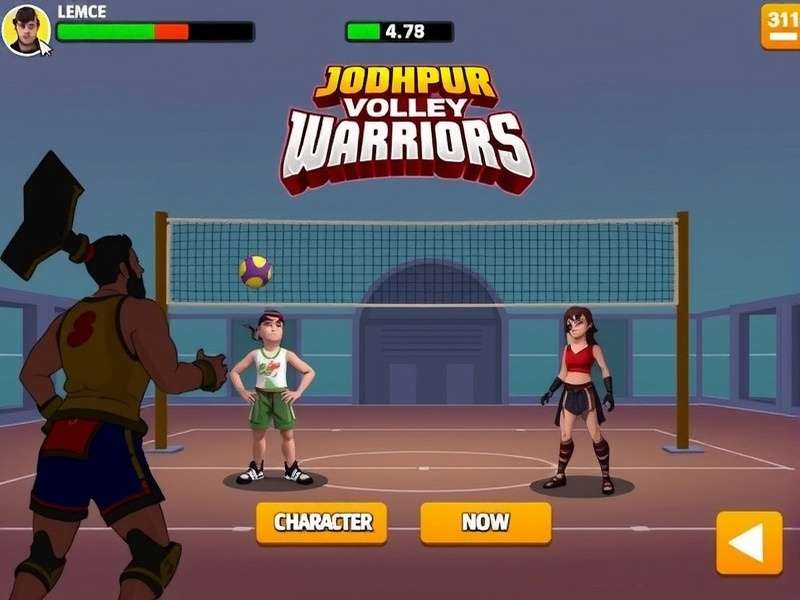 Jodhpur Volley Warriors gameplay screenshot